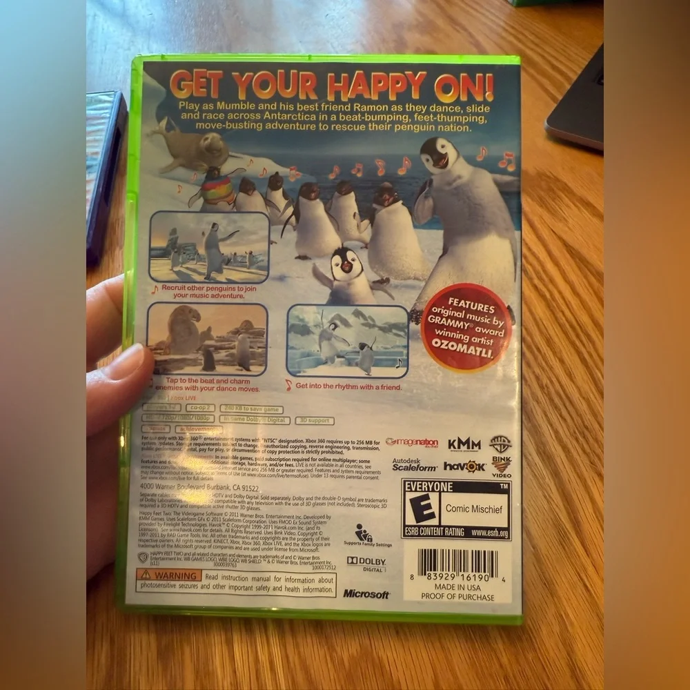 Xbox 360 Happy Feet Two Game